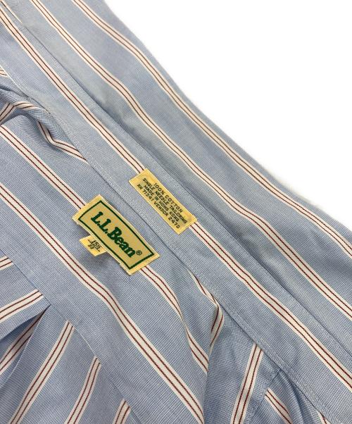 L.L.Bean（エルエルビーン）L.L.Bean (エルエルビーン) ボタンダウンストライプシャツ ブルー サイズ:15 1/2の古着・服飾アイテム