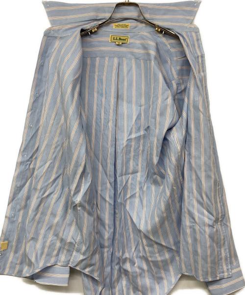 L.L.Bean（エルエルビーン）L.L.Bean (エルエルビーン) ボタンダウンストライプシャツ ブルー サイズ:15 1/2の古着・服飾アイテム