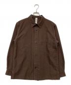 MHLエムエイチエル）の古着「長袖シャツ」｜ブラウン