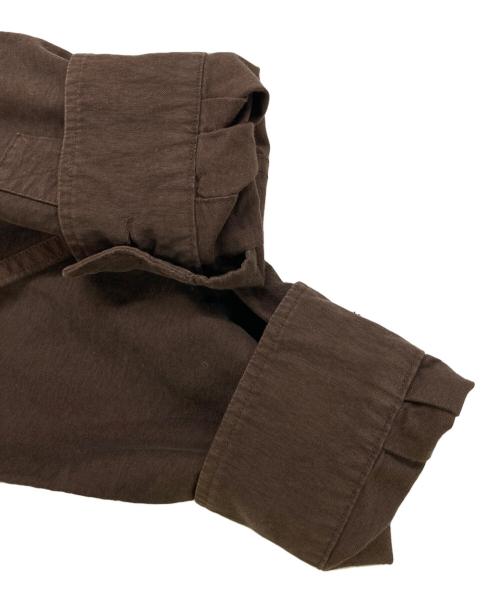 MHL（エムエイチエル）MHL (エムエイチエル) 長袖シャツ ブラウン サイズ:Lの古着・服飾アイテム