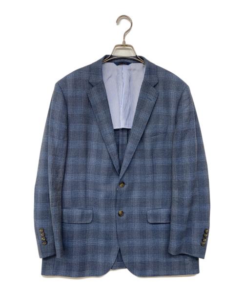 BROOKS BROTHERS（ブルックスブラザーズ）BROOKS BROTHERS (ブルックスブラザーズ) チェック2Bジャケット ブルー サイズ:44の古着・服飾アイテム