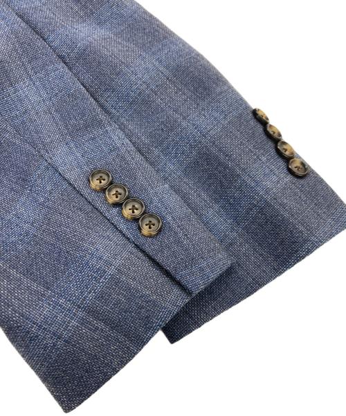 BROOKS BROTHERS（ブルックスブラザーズ）BROOKS BROTHERS (ブルックスブラザーズ) チェック2Bジャケット ブルー サイズ:44の古着・服飾アイテム