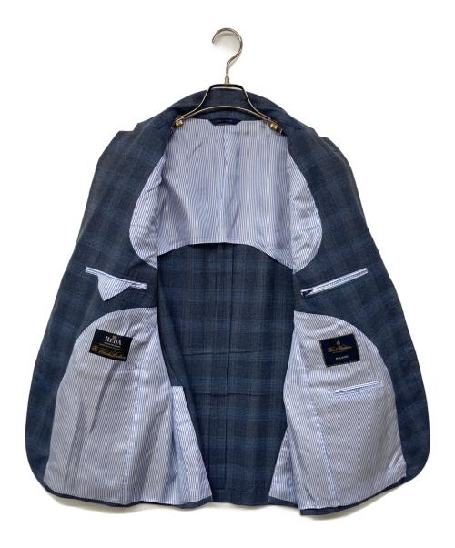 BROOKS BROTHERS（ブルックスブラザーズ）BROOKS BROTHERS (ブルックスブラザーズ) チェック2Bジャケット ブルー サイズ:44の古着・服飾アイテム