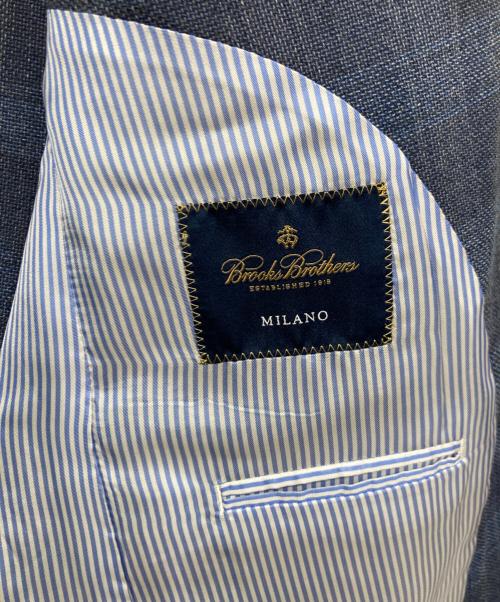 BROOKS BROTHERS（ブルックスブラザーズ）BROOKS BROTHERS (ブルックスブラザーズ) チェック2Bジャケット ブルー サイズ:44の古着・服飾アイテム