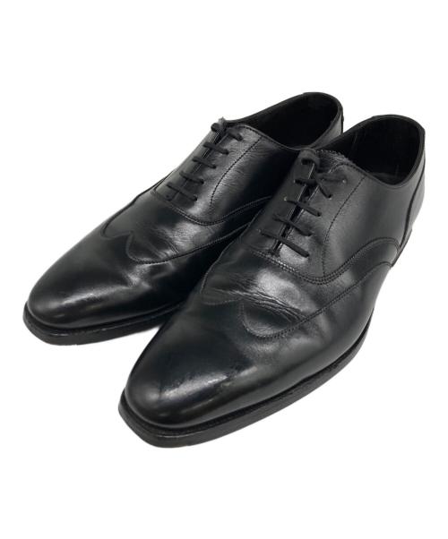 Crockett & Jones（クロケット＆ジョーンズ）Crockett & Jones (クロケット＆ジョーンズ) ウィングチップシューズ ブラック サイズ:7の古着・服飾アイテム