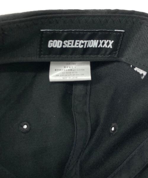 GOD SELECTION XXX（ゴッドセレクショントリプルエックス）GOD SELECTION XXX (ゴッドセレクショントリプルエックス) キャップ ブラック サイズ:FREEの古着・服飾アイテム