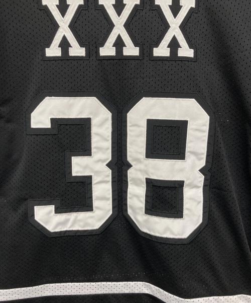 GOD SELECTION XXX（ゴッドセレクショントリプルエックス）GOD SELECTION XXX (ゴッドセレクショントリプルエックス) HOCKEY SHIRT ブラック サイズ:Mの古着・服飾アイテム