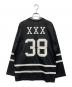 GOD SELECTION XXX (ゴッドセレクショントリプルエックス) HOCKEY SHIRT ブラック サイズ:M：13000円