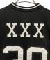 中古・古着 GOD SELECTION XXX (ゴッドセレクショントリプルエックス) HOCKEY SHIRT ブラック サイズ:M：13000円