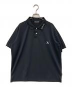 GOD SELECTION XXXゴッドセレクショントリプルエックス）の古着「半袖ポロシャツ」｜ブラック
