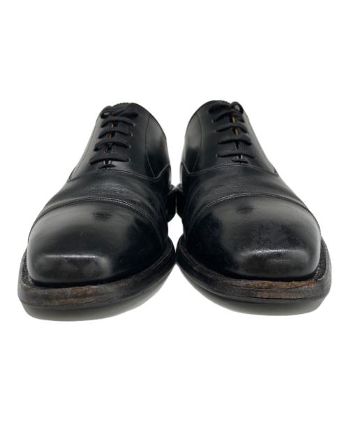 SCOTCH GRAIN（スコッチグレイン）SCOTCH GRAIN (スコッチグレイン) ストレートチップレザーシューズ ブラック サイズ:25EEEの古着・服飾アイテム