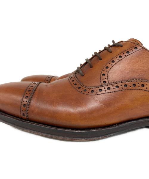 Jalan Sriwijaya（ジャランスリウァヤ）Jalan Sriwijaya (ジャランスリウァヤ) ストレートチップレザーシューズ ブラウン サイズ:6　1/2の古着・服飾アイテム