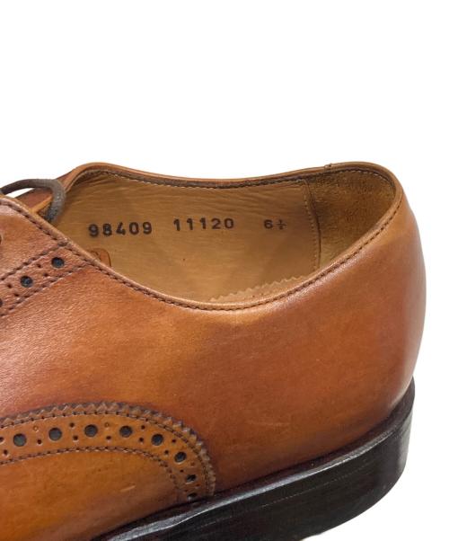 Jalan Sriwijaya（ジャランスリウァヤ）Jalan Sriwijaya (ジャランスリウァヤ) ストレートチップレザーシューズ ブラウン サイズ:6　1/2の古着・服飾アイテム