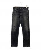 LEVI'Sリーバイス）の古着「501デニムパンツ」｜ブラック