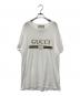 GUCCI（グッチ）の古着「ロゴプリントTシャツ」｜ホワイト