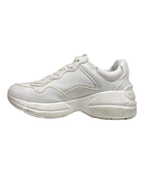 GUCCI（グッチ）GUCCI (グッチ) Cat Eyes Sneakers ホワイト サイズ:37 1/2の古着・服飾アイテム