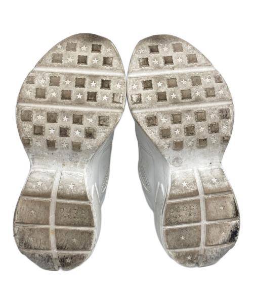 GUCCI（グッチ）GUCCI (グッチ) Cat Eyes Sneakers ホワイト サイズ:37 1/2の古着・服飾アイテム