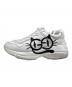 GUCCI (グッチ) Cat Eyes Sneakers ホワイト サイズ:37 1/2：18000円