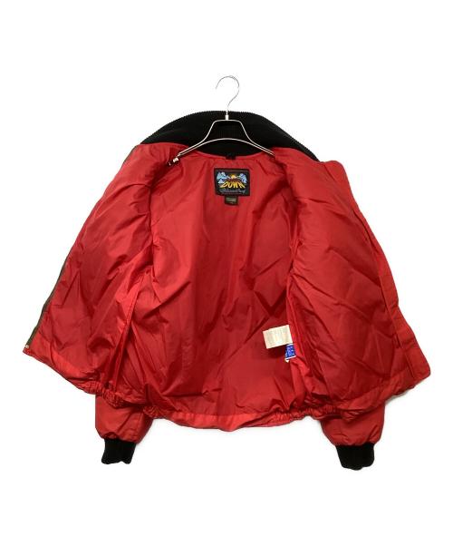 GRIZZZLY DOWN（グリズリーダウン）GRIZZZLY DOWN (グリズリーダウン) ダウンジャケット レッド サイズ:L/Gの古着・服飾アイテム