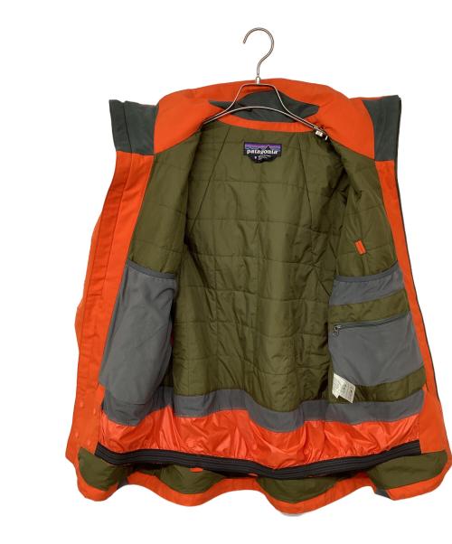 Patagonia（パタゴニア）Patagonia (パタゴニア) Insulated POWDER BOWL JACKET オレンジ サイズ:Sの古着・服飾アイテム