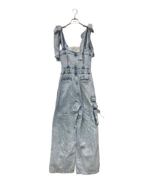 ANDMARY（アンドマリー）ANDMARY (アンドマリー) Nicola ribbon denim allinone インディゴ サイズ:Fの古着・服飾アイテム