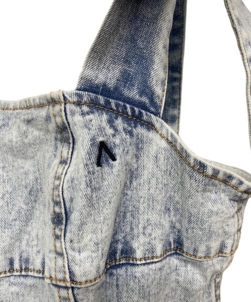 ANDMARY（アンドマリー）ANDMARY (アンドマリー) Nicola ribbon denim allinone インディゴ サイズ:Fの古着・服飾アイテム