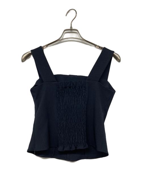 HER LIP TO（ハーリップトゥ）HER LIP TO (ハーリップトゥ) Lutetia Twill Set-Up ネイビー サイズ:Mの古着・服飾アイテム