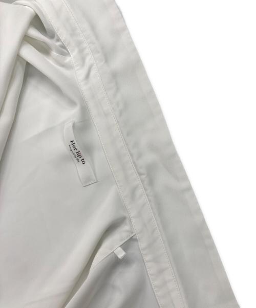 HER LIP TO（ハーリップトゥ）HER LIP TO (ハーリップトゥ) Comfort Oversized Shirt ホワイト サイズ:Fの古着・服飾アイテム