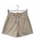 HER LIP TO (ハーリップトゥ) Front Tuck Twill Shorts ベージュ サイズ:M：6000円