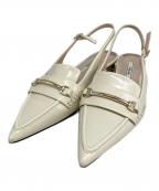 HER LIP TOハーリップトゥ）の古着「Bit Slingback Mules」｜アイボリー