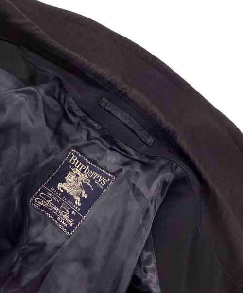 Burberry's（バーバリー）Burberry's (バーバリーズ) ウールギャバステンカラーコート ブラック サイズ:記載なしの古着・服飾アイテム