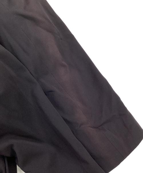 Burberry's（バーバリー）Burberry's (バーバリーズ) ウールギャバステンカラーコート ブラック サイズ:記載なしの古着・服飾アイテム