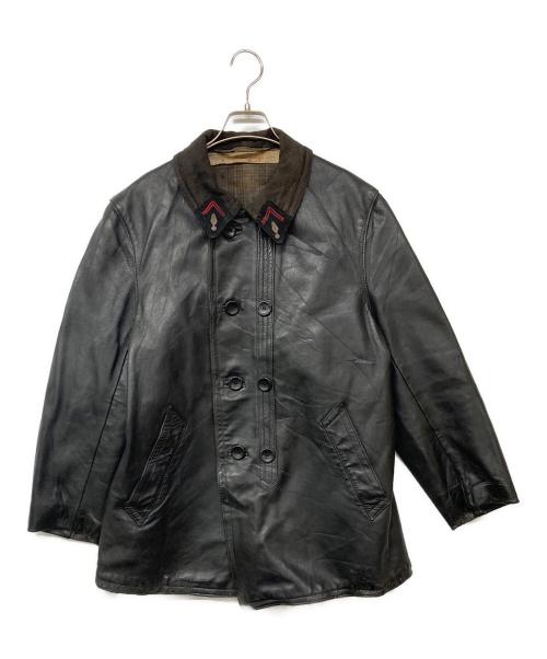 USED（ユーズド）USED (ユーズド) コルビジェジャケット ブラック サイズ:記載なしの古着・服飾アイテム