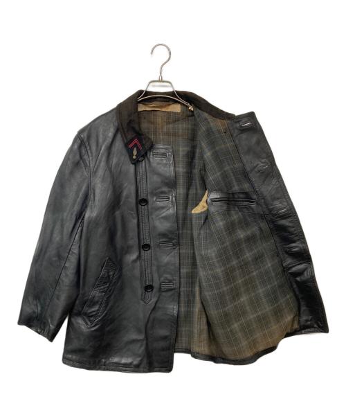 USED（ユーズド）USED (ユーズド) コルビジェジャケット ブラック サイズ:記載なしの古着・服飾アイテム