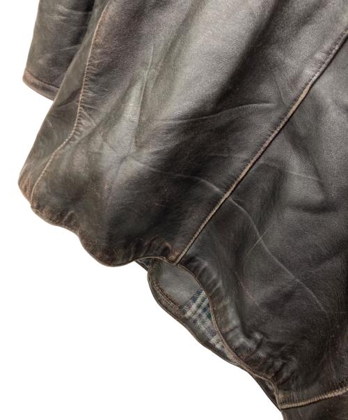 GVF IMPERCUIR GRAULHET（ジーブイエフ）GVF IMPERCUIR GRAULHET (ジーブイエフ) コルビジェジャケット ブラック サイズ:不明の古着・服飾アイテム