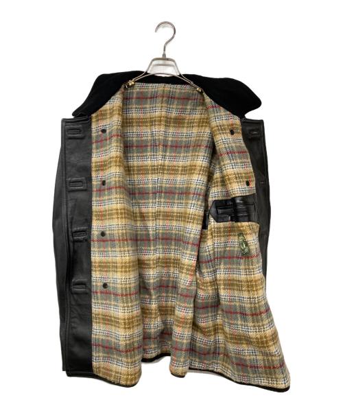 GVF IMPERCUIR GRAULHET（ジーブイエフ）GVF IMPERCUIR GRAULHET (ジーブイエフ) コルビジェジャケット ブラック サイズ:不明の古着・服飾アイテム