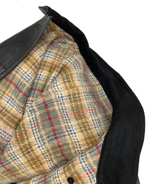 GVF IMPERCUIR GRAULHET（ジーブイエフ）GVF IMPERCUIR GRAULHET (ジーブイエフ) コルビジェジャケット ブラック サイズ:不明の古着・服飾アイテム