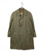 Aquascutumアクアスキュータム）の古着「ライナー付ステンカラーコート」｜ブラウン