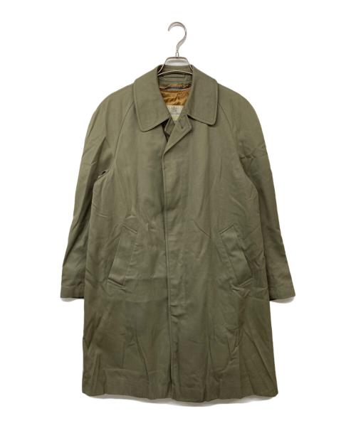 Aquascutum（アクアスキュータム）Aquascutum (アクアスキュータム) ライナー付ステンカラーコート ブラウン サイズ:記載なしの古着・服飾アイテム