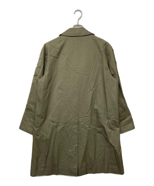 Aquascutum（アクアスキュータム）Aquascutum (アクアスキュータム) ライナー付ステンカラーコート ブラウン サイズ:記載なしの古着・服飾アイテム