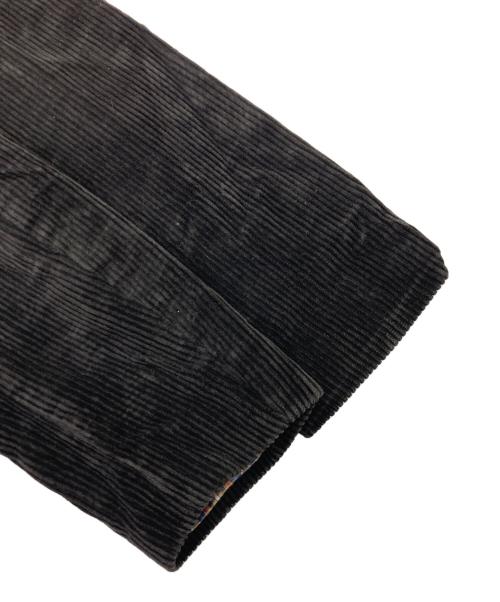 Adolphe Lafont（アドルフラフォン）Adolphe Lafont (アドルフラフォン) コーデュロイカバーオール ブラック サイズ:40の古着・服飾アイテム