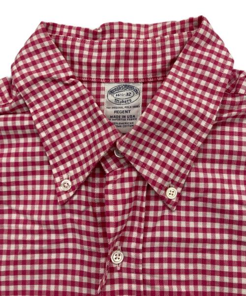 BROOKS BROTHERS makers（ブルックスブラザーズ メイカーズ）BROOKS BROTHERS makers (ブルックスブラザーズ メイカーズ) ボタンダウンシャツ ピンク サイズ:16　1/2-32の古着・服飾アイテム