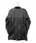 Swedish Army (スウェーデン軍) 40-50`sウール襟レザーコート ブラック サイズ:２L：10000円