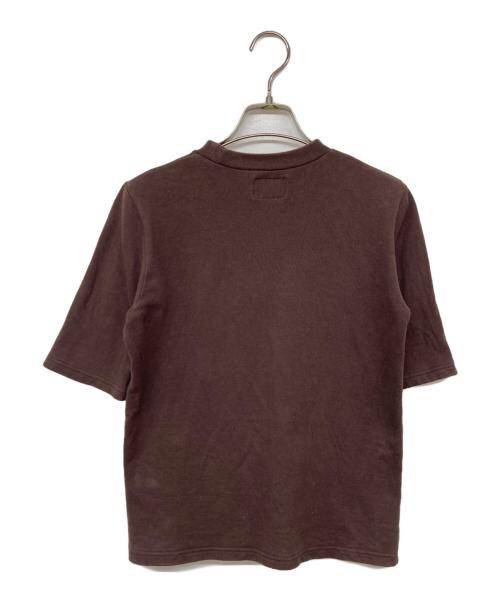 stussy（ステューシー）stussy (ステューシー) ロゴプリントTシャツ ブラウン サイズ:Sの古着・服飾アイテム