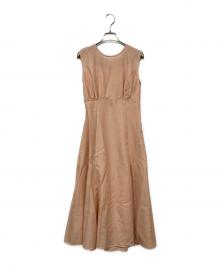 Mystrada（マイストラーダ）の古着「サマーワンピース バックシャンデザイン」｜ピンク