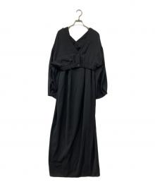 Spick and Span（スピック＆スパン）の古着「ドライクロス セットアップワンピース」｜ブラック