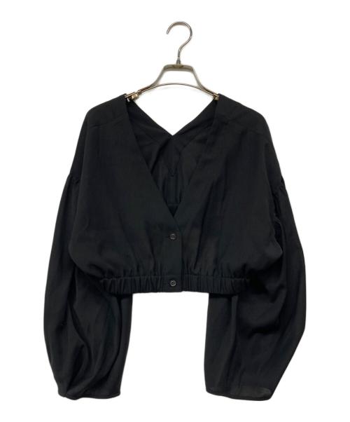 Spick and Span（スピック＆スパン）Spick and Span (スピックアンドスパン) ドライクロス セットアップワンピース ブラック サイズ:FREEの古着・服飾アイテム