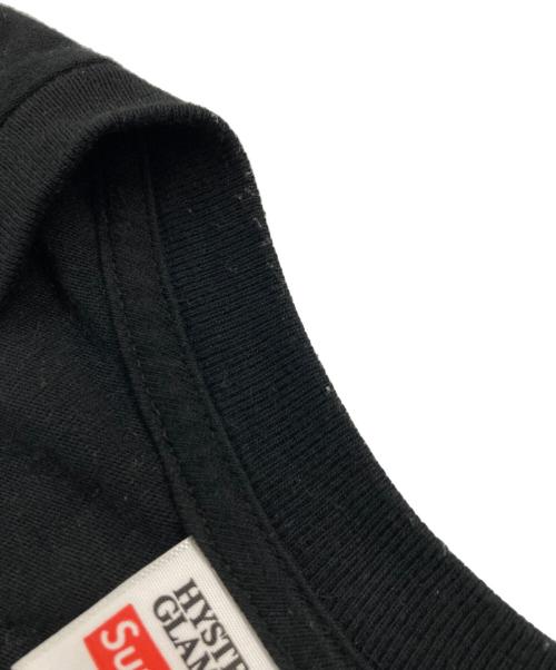 SUPREME（シュプリーム）SUPREME (シュプリーム) Hysteric Glamour (ヒステリックグラマー) L/S Tee ブラック サイズ:Ｍの古着・服飾アイテム