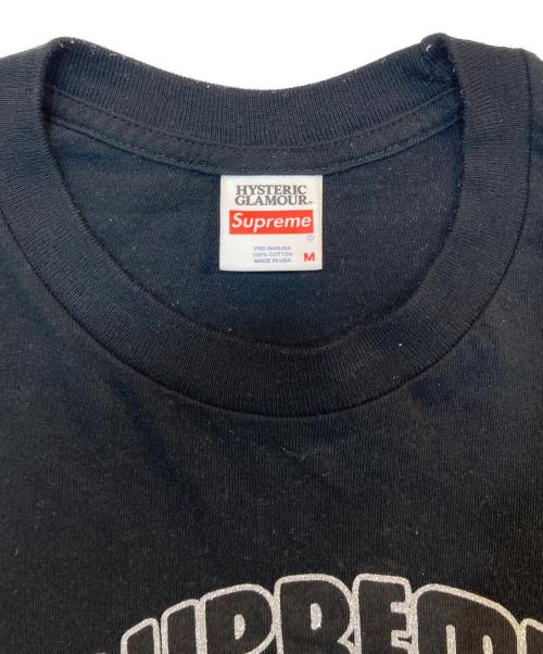 SUPREME（シュプリーム）SUPREME (シュプリーム) Hysteric Glamour (ヒステリックグラマー) L/S Tee ブラック サイズ:Ｍの古着・服飾アイテム