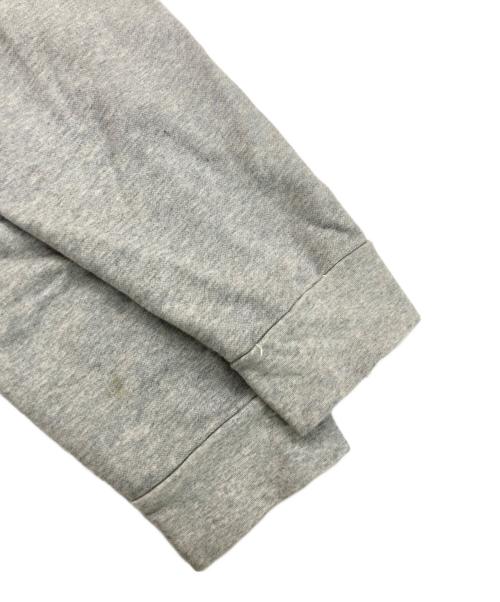 PAUL SMITH（ポールスミス）Paul Smith (ポールスミス) マルチカラーステッチプルオーバーパーカー グレー サイズ:LARGEの古着・服飾アイテム